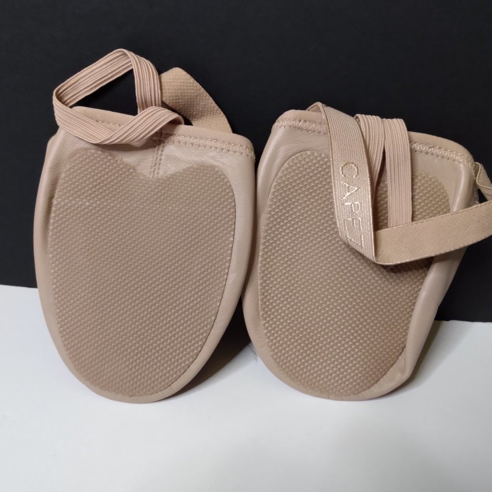 Capezio Sophia Lucia Leather Pirouette Lyrical Dance Half-Shoes Size XL - Picture 5 of 8